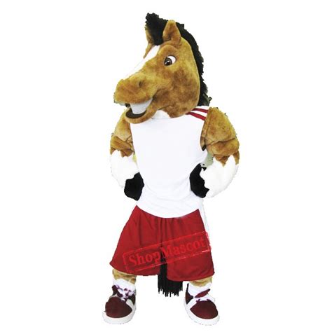 Stallion mascot outfit